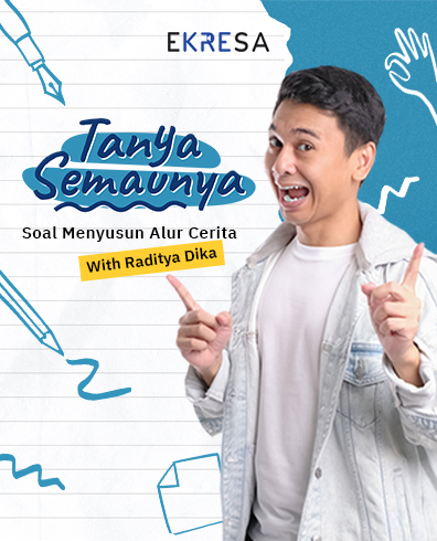 Rekaman Webinar Tanya Semaunya soal Menyusun Alur Cerita bersama Raditya Dika
